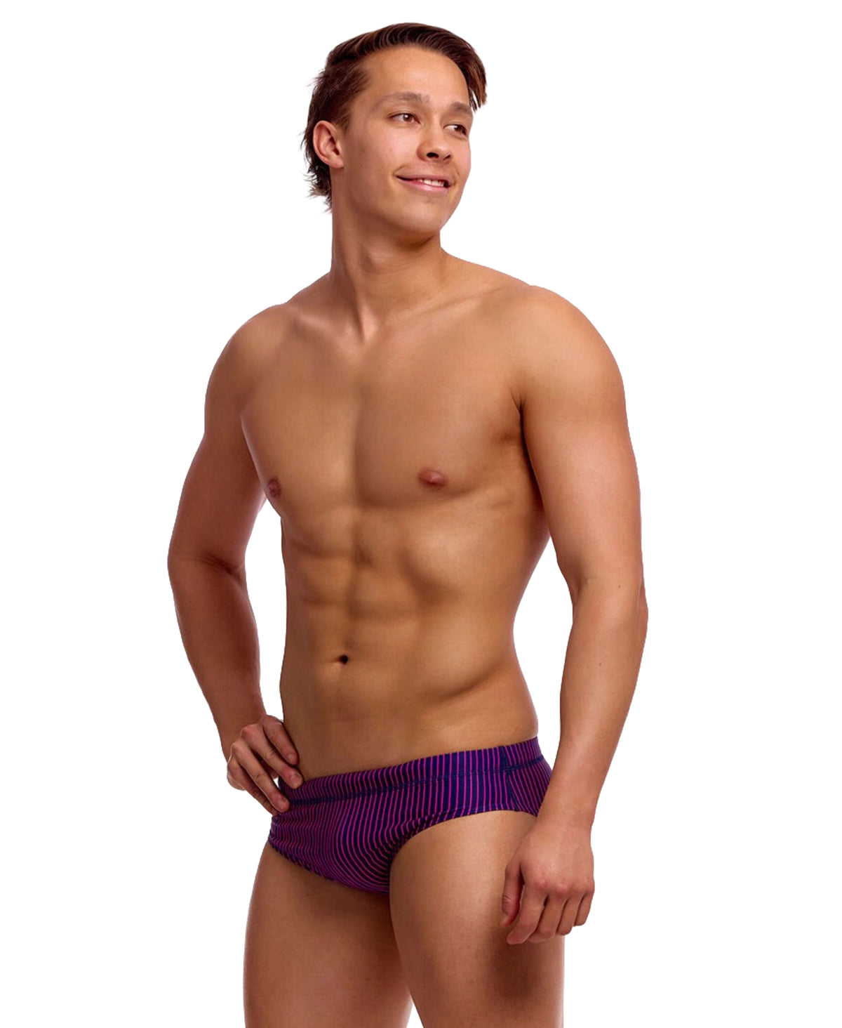 Funky Trunks Men's Classic Brief - Peach Tea