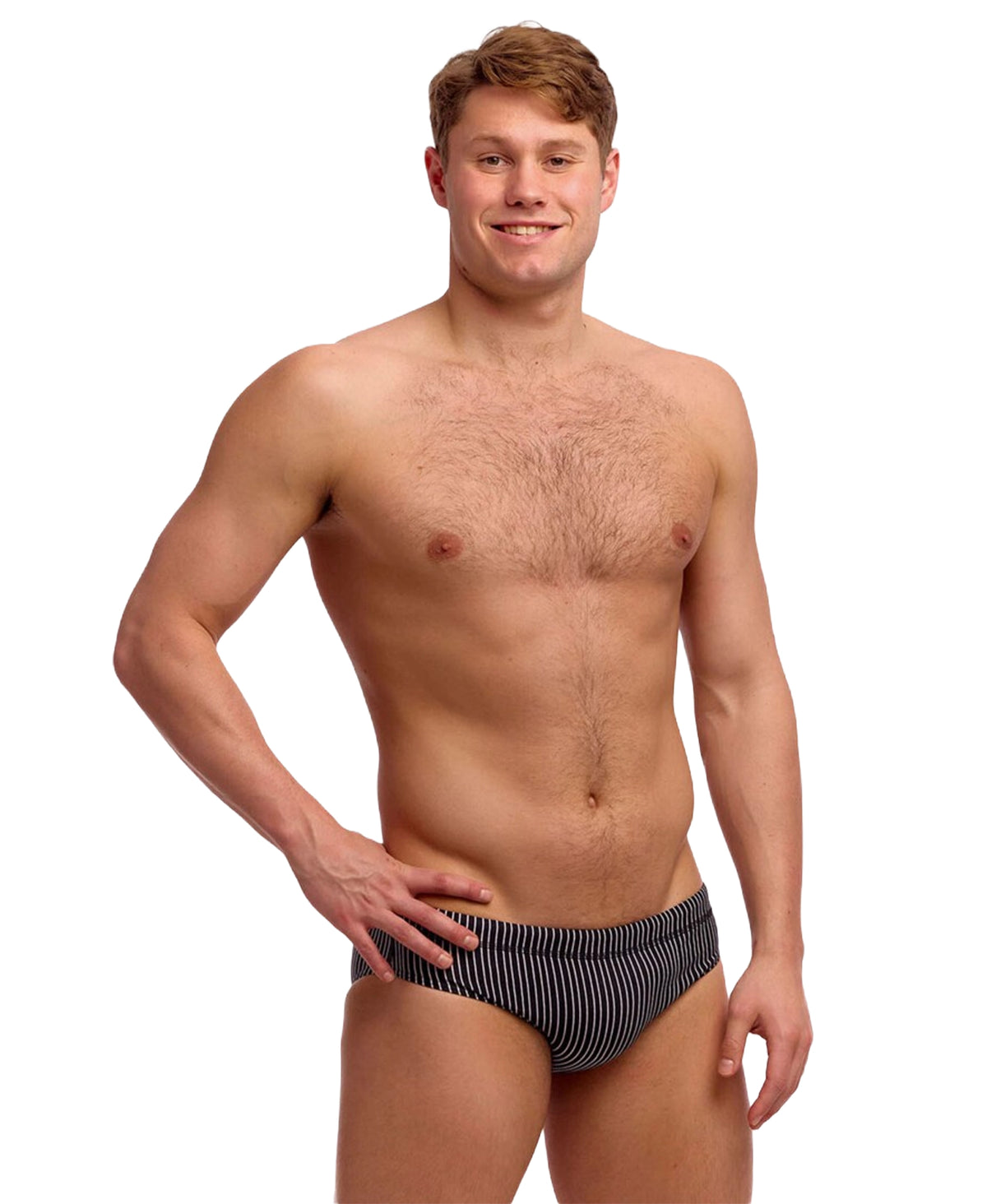 Funky Trunks Men's Classic Brief -  Pin Stripe