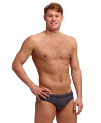 Funky Trunks Men's Classic Brief -  Pin Stripe