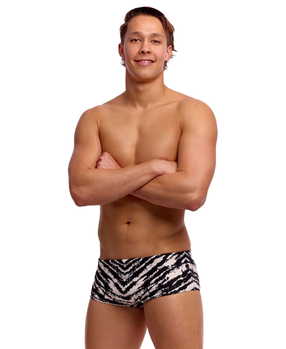 Funky Trunks Men's Sidewinder Trunks -  Fur Elise