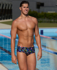 Funky Trunks Men's Sidewinder Trunks -  Ham Bam Maam