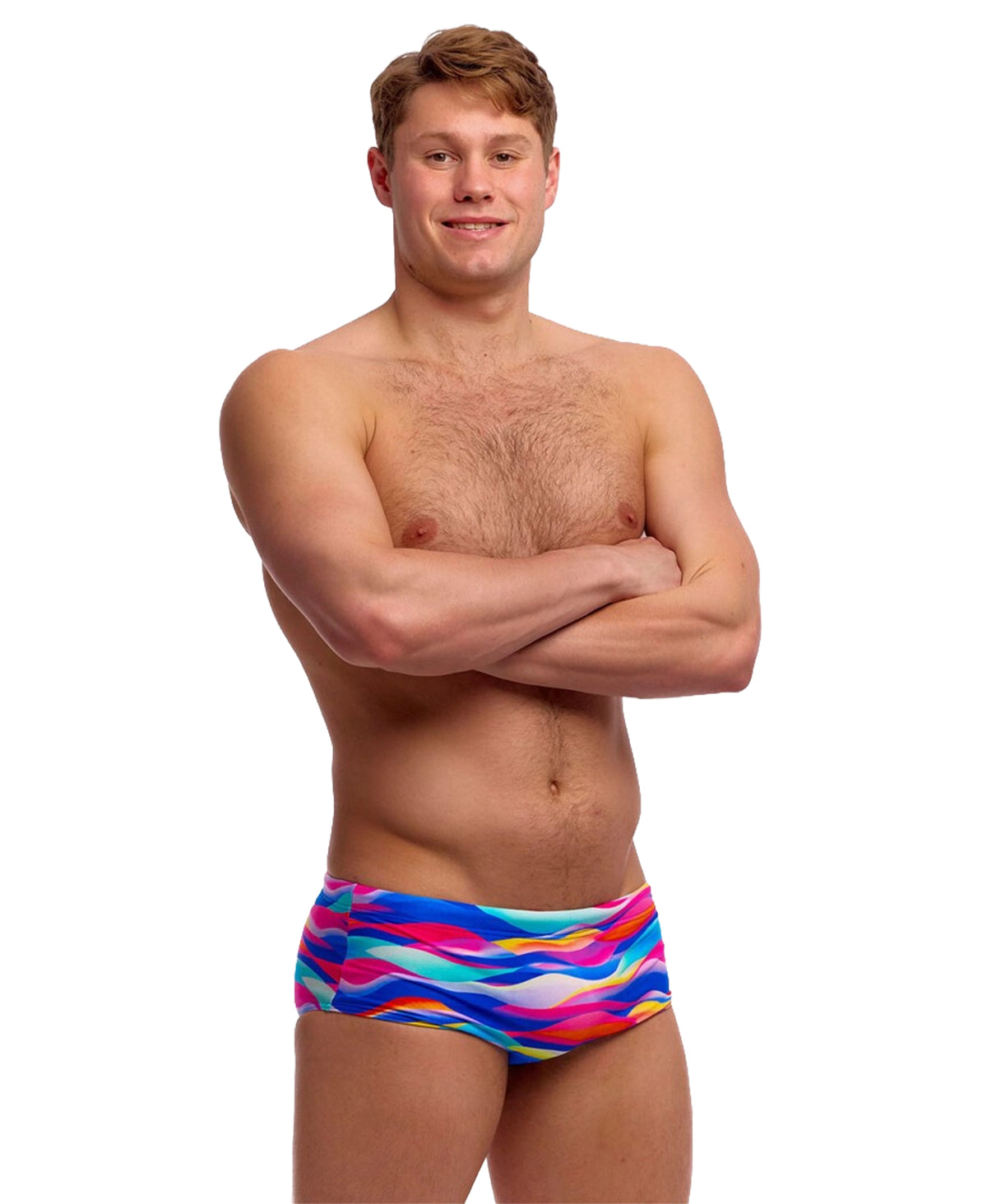 Funky Trunks Men's Sidewinder Trunks - Royal Wave
