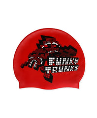 Funky Trunks Silicone Swimming Cap - Atari Attack
