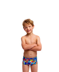 Funky Trunks Toddler Boy's Printed Trunks - Bored Games