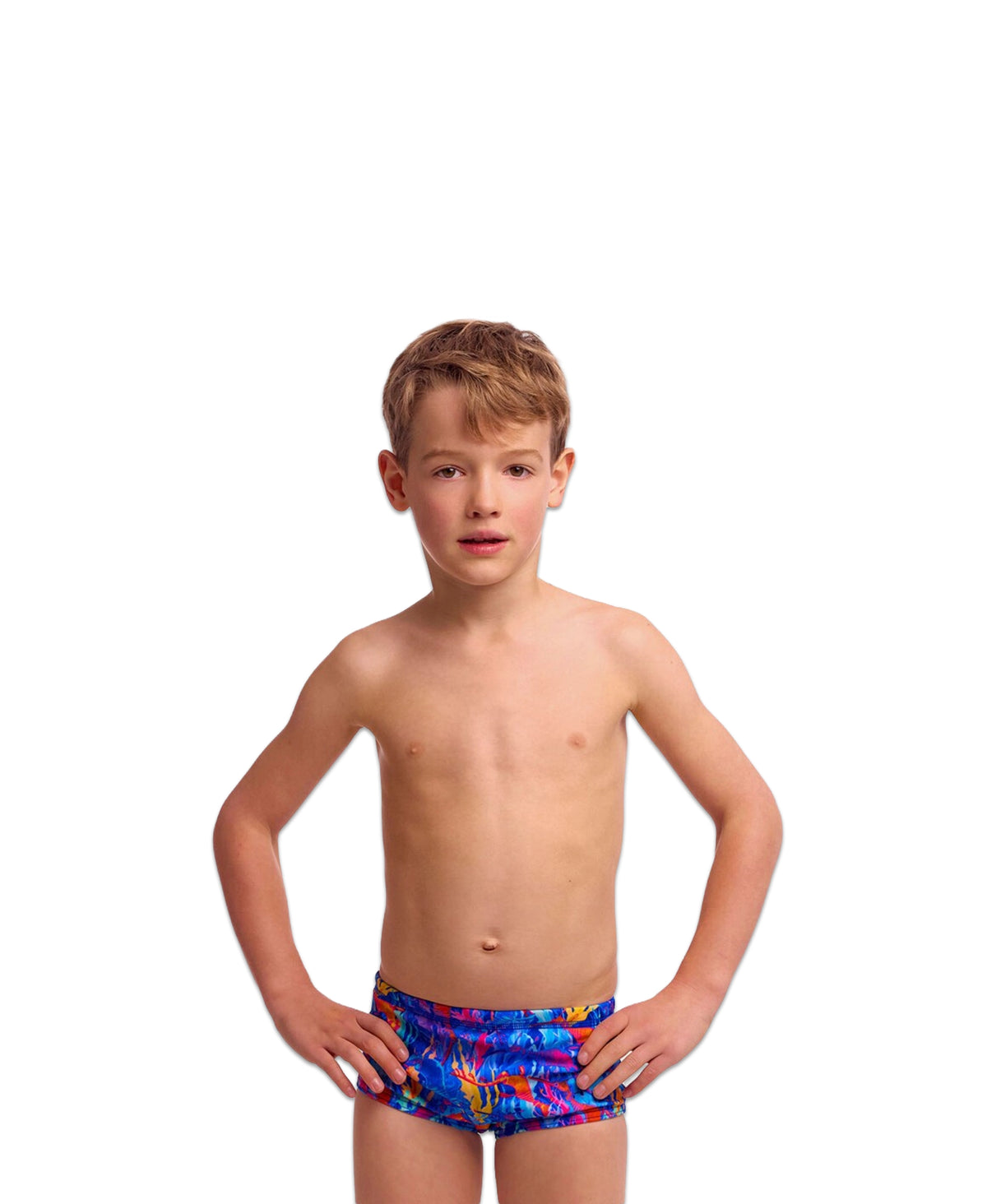 Funky Trunks Toddler Boy's Printed Trunks - Dragons Den