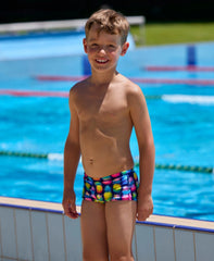 Funky Trunks Toddler Boy's Printed Trunks - Pine Gap