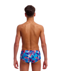 Funky Trunks Boy's Sidewinder Trunks - Messy Messy Messy