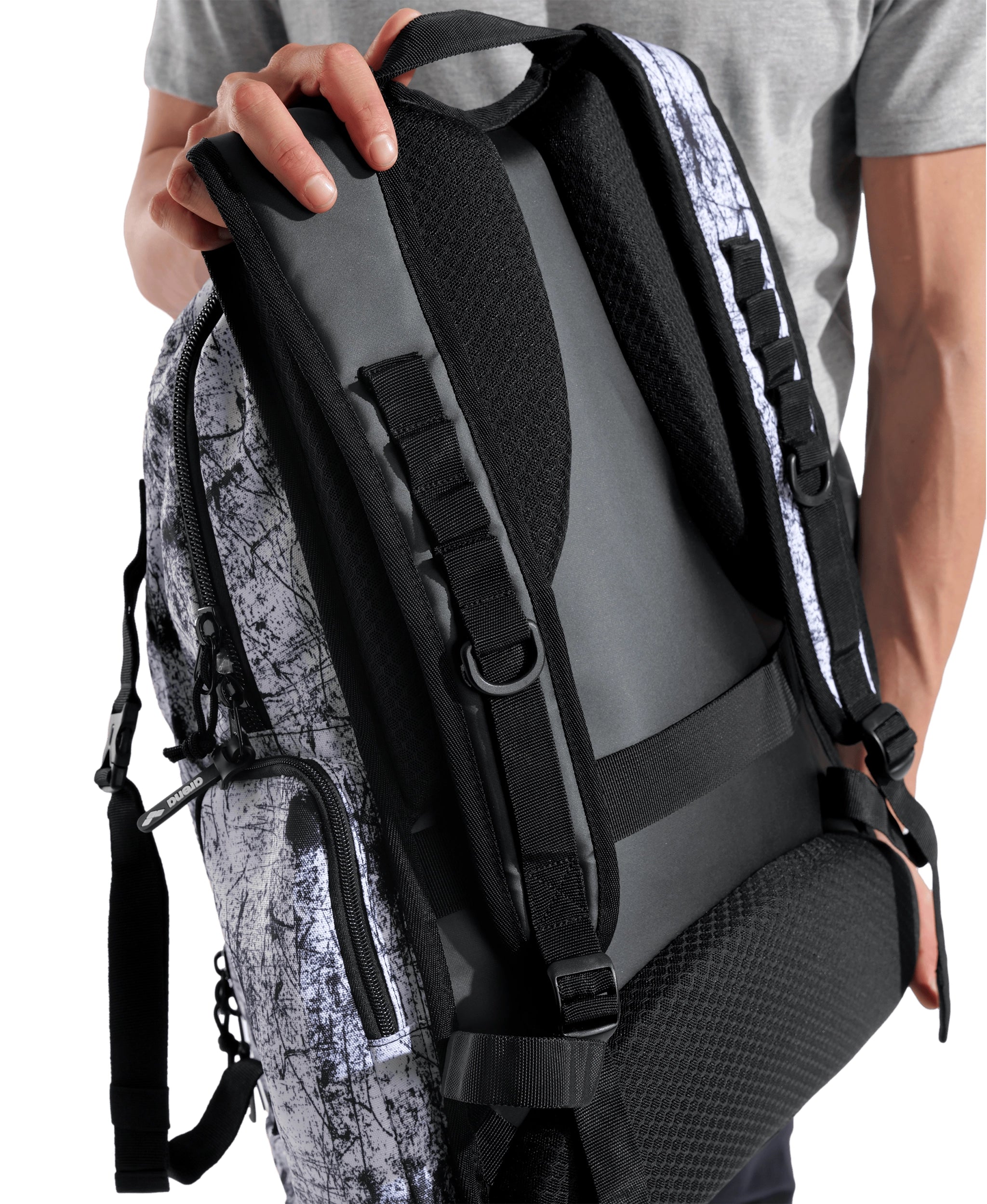Mochila Arena All Set Backpack Allover 45L