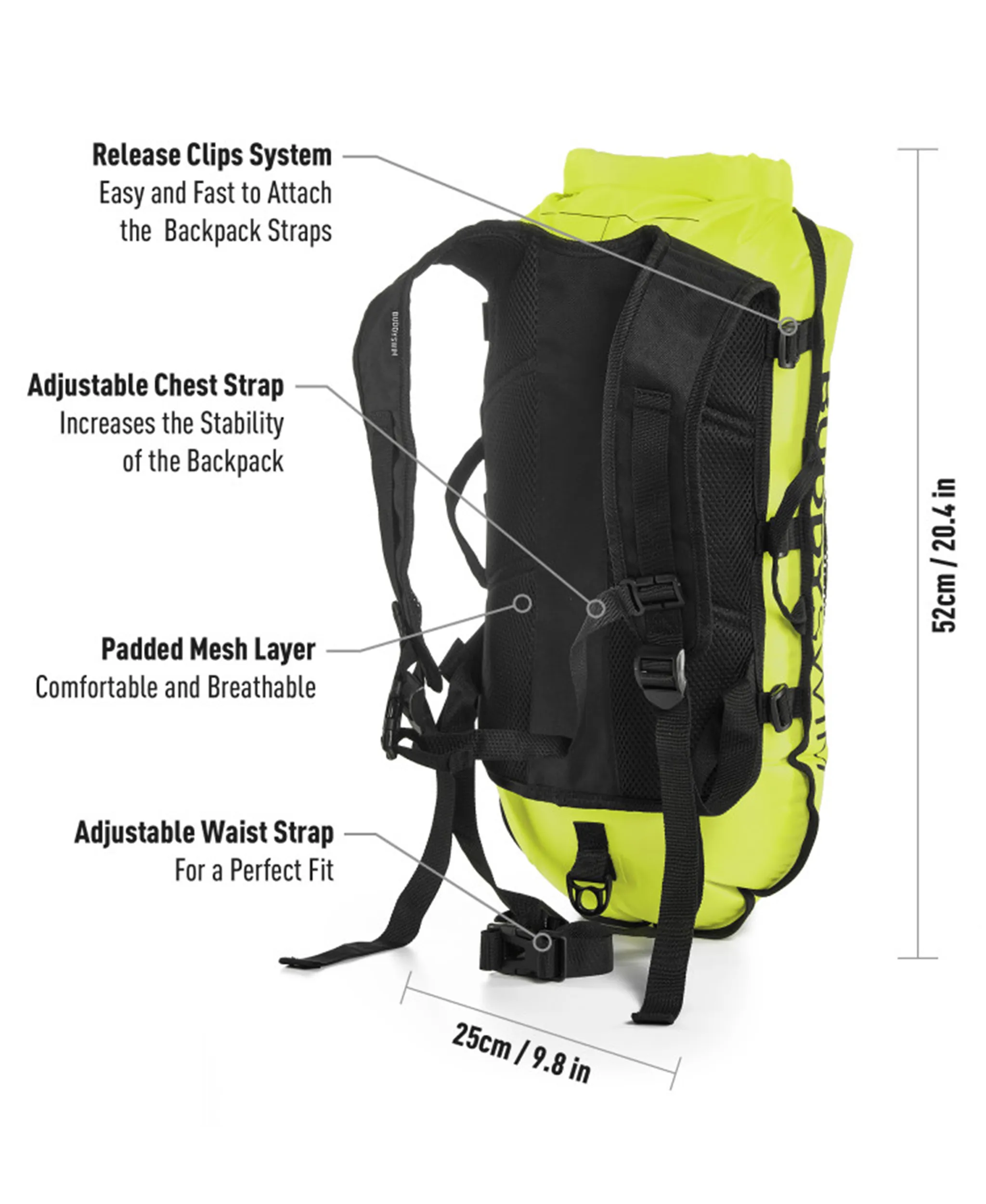 Mochila Boia BuddySwim Drybag Backpack 28L