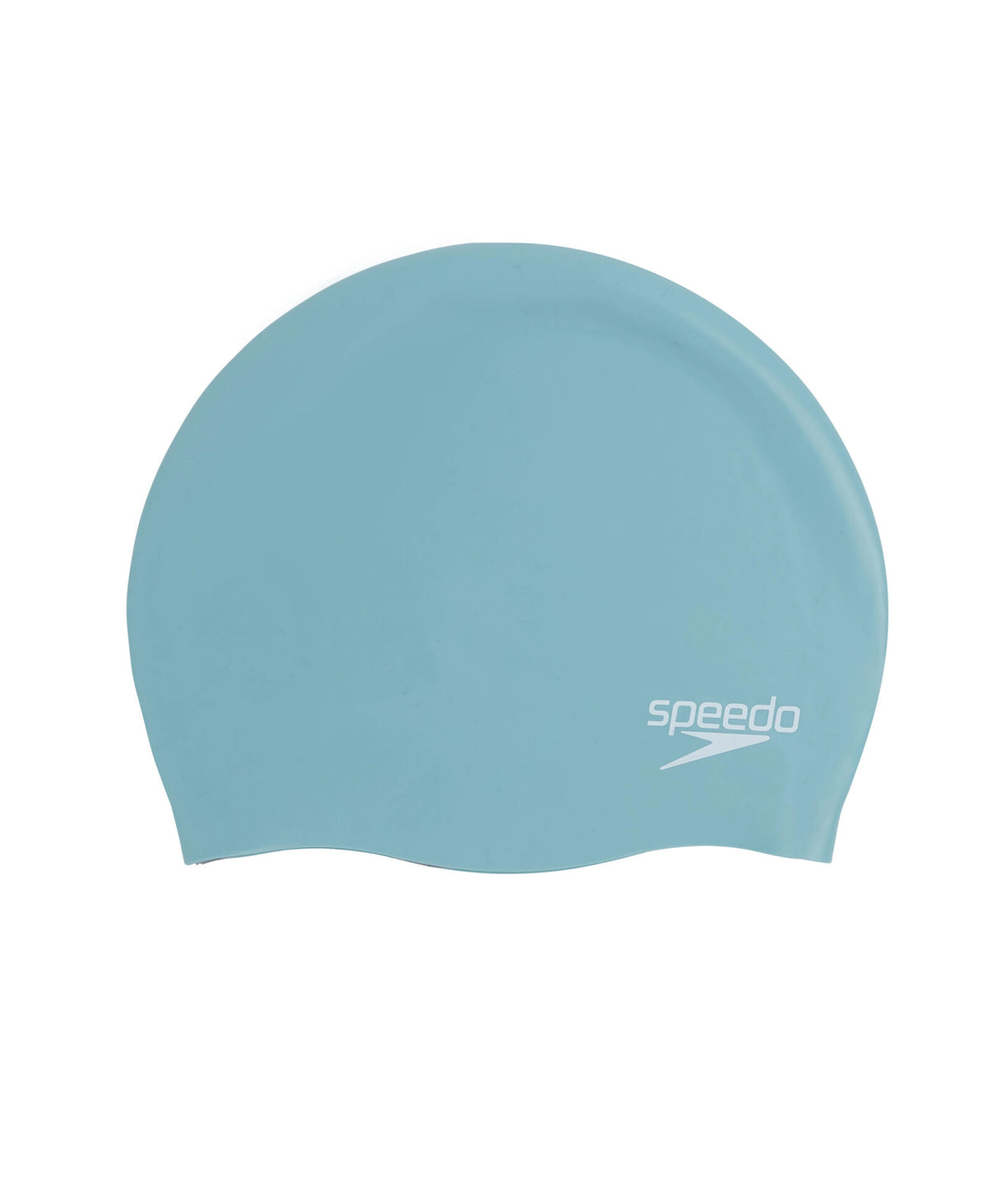 Speedo Plain Moulded Silicone Cap Sage