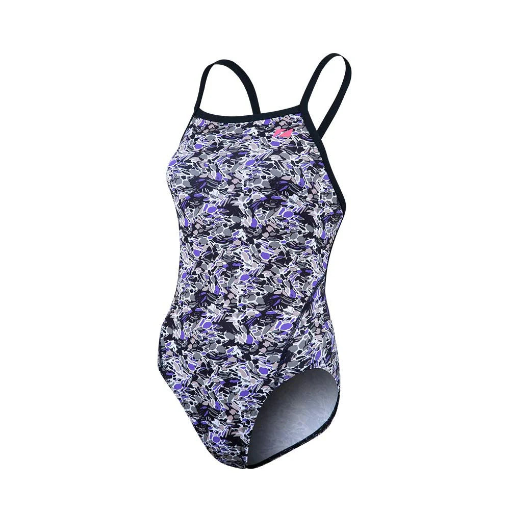 Zone3 Strap Back Swimsuit - Pacific Koa
