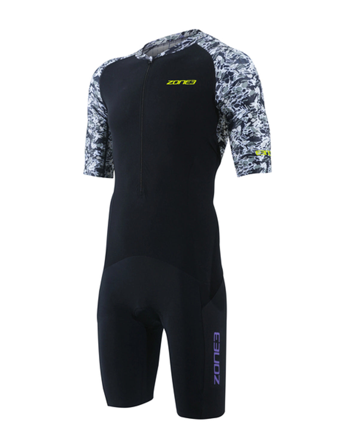 Zone3 Men's Lava Short Sleeve Aero Trisuit