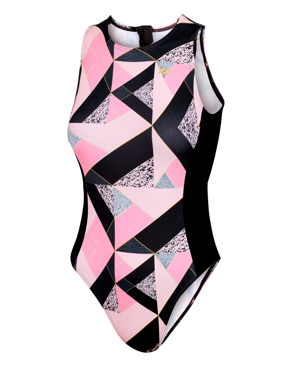 Zone3 Prism High Neck Womens Swim Costume